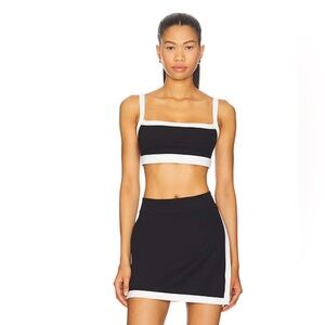 NWT Splits59 Skirt Black and White